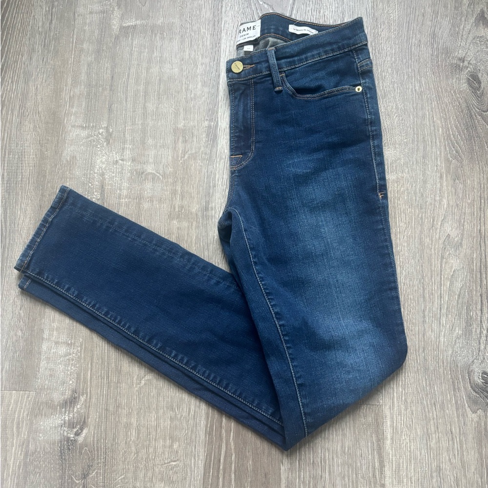 Frame women’s skinny jeans size 30 - Picture 2 of 5